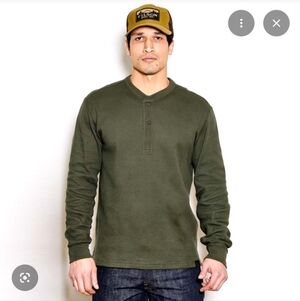 NWT Filson Waffle Knit Henley